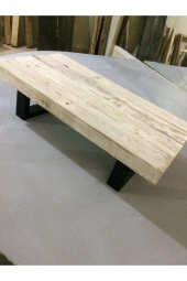 WoodMaori Doğal Ahşap Orta Sehpa thumbnail 4