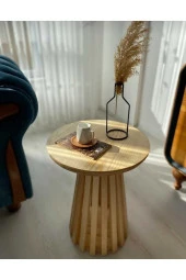 NUR AHŞAP AHŞAP YAN SEHPA - 2