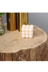 E&K ÇAY Ahşap Yan Sehpa Ahşap Kütük 1. Kalite Meşe Kütüğü - 4