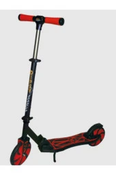 Dipsy Scooter Kırmızı Iki Tekerlekli Katlanabilir Scooter 100 Kg Kapasiteli - 1