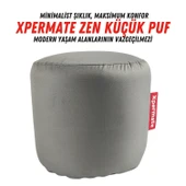 Xpermate Zen Puf Bench Fermuarlı Puf Koltuk Yıkanabilir Kılıf Ayak Ucu Puf ve Makyaj Koltuğu 40x40cm - 1