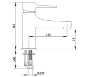 ECA Caro Gold Lavabo Bataryası Altın Renkli 102808892 - 2