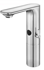 ECA Compact Fotoselli Orta Boy Lavabo Bataryası Pilli 108108040 Çift Su Girişli thumbnail 1