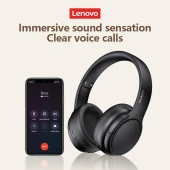 Lenovo Thinkplus Th20 Kablosuz Bluetooth Kulaküstü Kulaklık Beyaz thumbnail 5