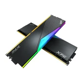 XPG Lancer RGB 32GB (16X2) DDR5 7200Mhz CL34 1.4V AX5U7200C3416G-DCLARBK Dual Kit Ram thumbnail 1