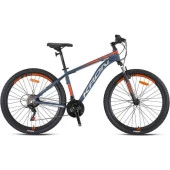 Xc 75 - 27.5" Mtb - 17' - 21 Vites - V.b. - Mat Gri-Neon Turuncu/gri - 1
