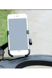 Tex 2084-9 AYNA Bağlantılı Motosiklet Alüminyum Telefon Tutucu Navigasyon - 2