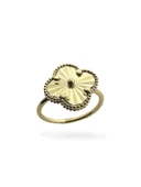 Yonca Yüzük 14 Ayar Altın thumbnail 2