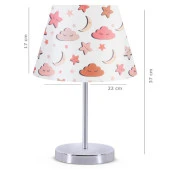 A&G Çocuk Odası Avize ve Abajur Seti Eğlenceli Aydede thumbnail 2