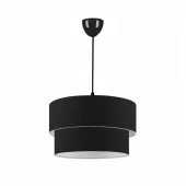 North Home Dark Siyah Kumaş İki Katlı Pasta Avize Yatak Odası Salon Sarkıt - 3