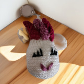 unıcorn  Amigurumi El Örgüsü El Yapımı Anaktarlık - 1