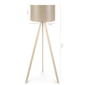 Pratik Lambader Ve Tavan Seti Kumsal Renk MDF Ayak - 2