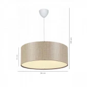 Pratik Lambader Ve Tavan Seti Kumsal Renk MDF Ayak - 3