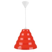 Bolton Tekli Kırmızı Mika Sarkıt Çocuk Odası Avize Antre Hol Mutfak Cafe Aydınlatma - 5