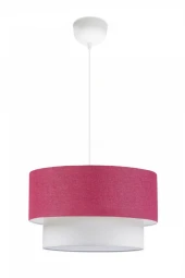 Pasta Tekli Sarkıt Avize Fuşya Kumaş Salon Oturma Odası Yatak Odası Antre thumbnail 4