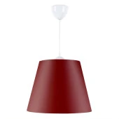 Sofia Konik Tavan Sarkıt Bordo PVC Malzemeli Çocuk Odası Hol Antre Mutfak Avize thumbnail 2