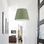 Sofia Konik Tavan Sarkıt Haki Kumaş Hol Çocuk Odası Oturma Odası Avize - 1