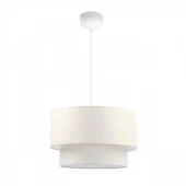 Pasta Tekli Sarkıt Avize Krem Kumaş Yatak Odası Oturma Odası Salon Avize thumbnail 4