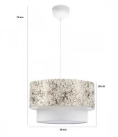 ArtGift Pasta Tekli Sarkıt Avize Zeytin Dalı Yatak Odası Salon Oturma Odası Sarkıt thumbnail 3