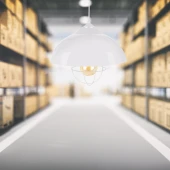 Endüstriyel Beyaz Mika Beyaz Metal Kafesli Sarkıt Depo Antre Mutfak Hol Avize - 4