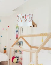 Çocuk Odası Pasta Şeklinde Avize Aydede Pvc Malzeme Çocuk Odası Sarkıt - 1