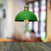 Kugel Metal Sarkıt Avize Mutfak Ofis Hol Yeşil - 1