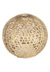 Örme Jüt İp Abajur Başlığı Handmade - 2