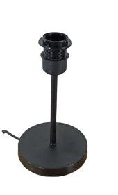 Metal Gövdeli Abajur Ayağı Siyah - 2