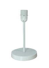 Metal Gövdeli Abajur Ayağı Beyaz - 1