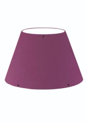 Pratik Yedek Konik Lambader Başlığı Mor Kumaş - 1