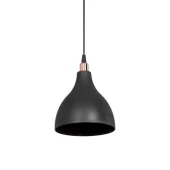 Solid Mika Tekli Tavan Sarkıt Avize Siyah Renk Mutfak Hol Cafe İşletme - 5