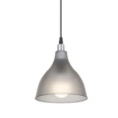 Solid Mika Tekli Tavan Sarkıt Avize Buzlu Füme Rengi Mutfak Hol Cafe İşletme Avize - 5