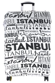 (My#79 İstanbul Yazılar) VALİZ İÇİN KILIF thumbnail 3