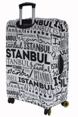 (My#79 İstanbul Yazılar) VALİZ İÇİN KILIF thumbnail 5
