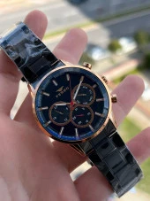 24 Ay Garantili İç Fonksiyonları Aktif Chronograph 30 Mt Su Geçirmez Erkek kol Saat xf001 - 3