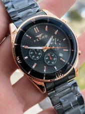 FERRO İç Fonksiyonları Aktif Chronograph 30 Mt Su Geçirmez Erkek kol Saat xf0014 - 2