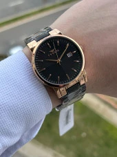 FERRO Takvimli 30 Mt Su Geçirmez Erkek kol Saat xf0018 thumbnail 3