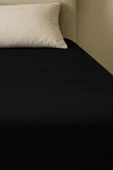 180 x 200 Cm Düz Pamuklu Çift Kişilik Lastikli Fitted Penye Çarşaf - 8