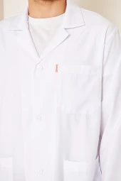 İş Önlüğü Alpaka Erkek Beyaz thumbnail 6