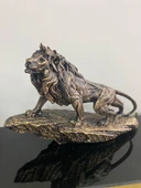 ASLAN KRAL BİBLO FİGÜRÜ TAŞ ÜSTÜNDE ASLAN BÜYÜK BOY - 7