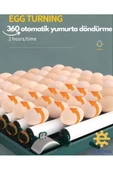 Profesyonel 130 Yumurtalık Tam Otomatik Kuluçka Makinesi Yedek Motorlu Tavuk Kaz Ördek Bıldırcın Güvercin Süs Kuşu İçin thumbnail 3