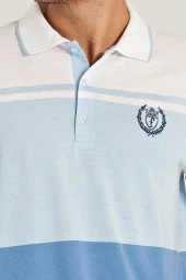 Erkek Lacoste Yakalı Yakası Düğmeli Pijama Takımı - 2