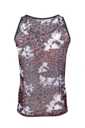 Erkek Desenli Transparan Atlet - 2