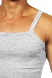 Erkek Beyaz Askılı Atlet - 10