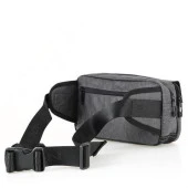 Ççs London 31367 Su Geçirmez XL Bel Çantası Gri thumbnail 4