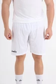 Diadora Düz  Beyaz Antrenman - Spor Şort - DDANT-SORT - 1