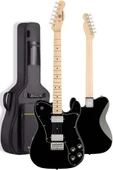 Maxword TLX-60BK-50AMP Telecaster Maple Klavye HH 50W Amfili Elektro Gitar Seti thumbnail 4