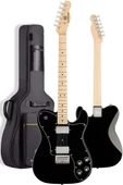Maxword TLX-60BK-50AMP Telecaster Maple Klavye HH 50W Amfili Elektro Gitar Seti - 3