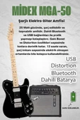 Maxword TLX-60BK-50AMP Telecaster Maple Klavye HH 50W Amfili Elektro Gitar Seti thumbnail 2