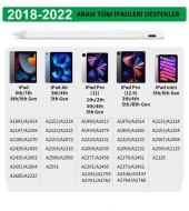 Apple iPad Stylus Dokunmatik Kalem Palm Rejection Mıknatıslı 2018 Sonrası iPadlar İçin Pencil 16 - 4